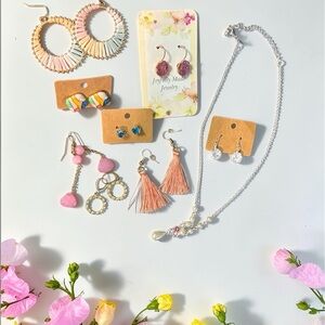 Jewelry Bundle/Lot Earrings & Necklace